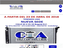Tablet Screenshot of ciautopartes.com